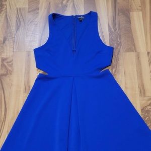Express Cut-Out Skater Dress